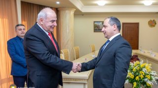 Artur Poghosyan, Chairman of the RA Investigative Committee Received the Ambassador Extraordinary and Plenipotentiary of Georgia to the Republic of Armenia
